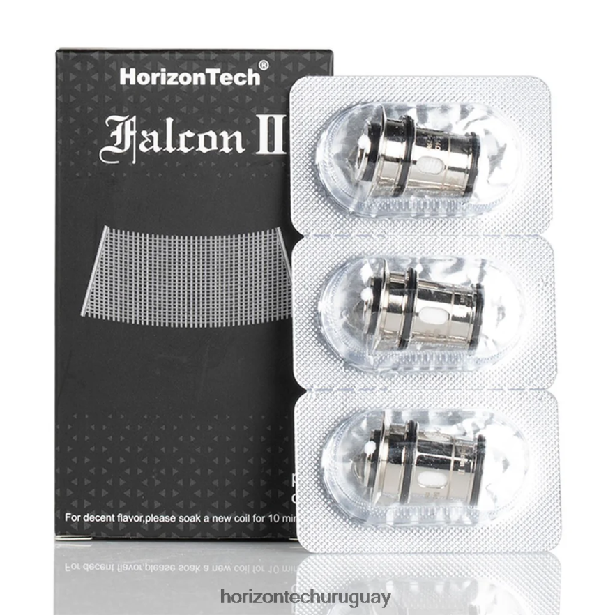 P0V44P8 malla sectorial 0.14ohm HorizonTech Falcon 2 bobinas (paquete de 3) - Horizontech Disposable Vape