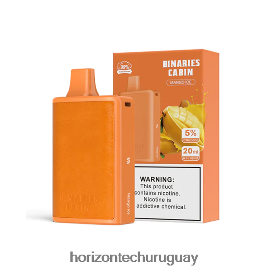 P0V44P61 hielo de mango HorizonTech Binaries Cabin desechable 20ml - Horizontech Uruguay