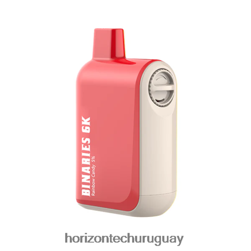 P0V44P27 caramelo arcoiris HorizonTech Binaries Cabin desechable 15ml - Horizontech Vape Kit