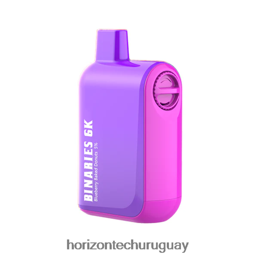 P0V44P35 donut horneado con arándanos HorizonTech Binaries Cabin desechable 15ml - Horizon Tech Coils