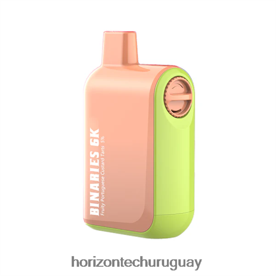 P0V44P38 tartas de natillas portuguesas con sabor a fruta HorizonTech Binaries Cabin desechable 15ml - Horizontech Disposable Vape
